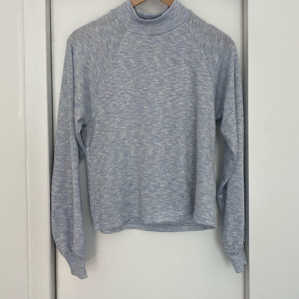Revolve Privacy Please Baby Blue Crew Neck Sweater M